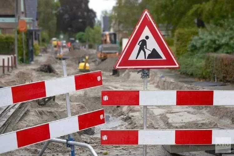 Wegwerkzaamheden Noordesch in Lieveren