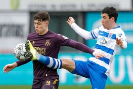 PEC Zwolle pas laat naast FC Groningen