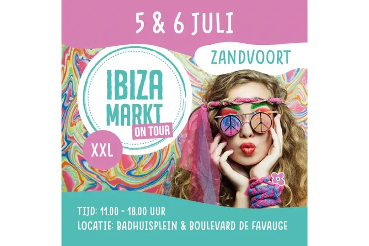 Ibiza vibes aan zee
