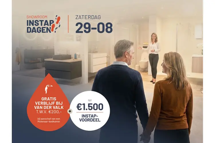 Badkamerspecialist Molenaar houdt Instapdagen in Roden