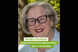 Sandra Korthuis waarnemend burgemeester in Noordenveld
